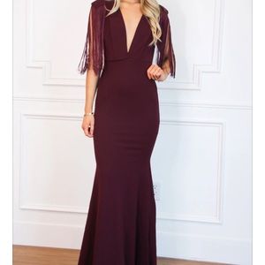 COPY - bella and bloom burgundy dress